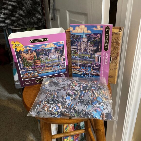 Dowdle Victoria 500 Piece Puzzle - Complete - Picture 2 of 2